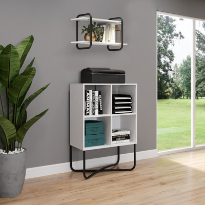 Nhyla Geometric Bookcase