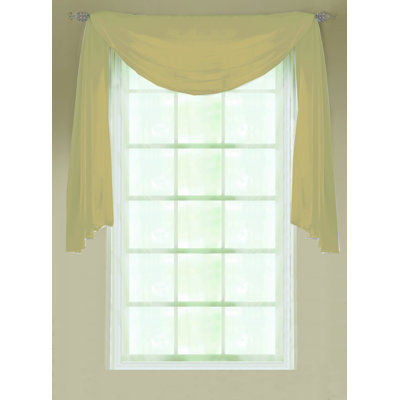 Padstow Sheer Window Scarf Single Panel
