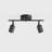 Shura 2-Light Integrated LED Track Light with Rotatable Heads, 1 ft. Fixed Track Lighting Kit, 3000k-62495454
