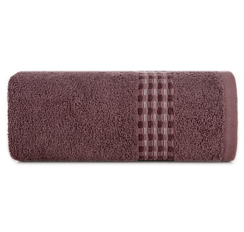 Hollymay Midweight Jacquard Hand Towel, Purple