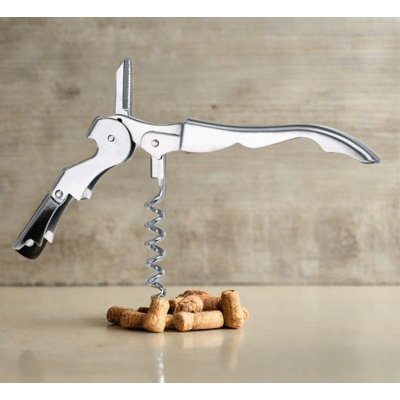 Mcinturff Stainless Steel Corkscrew