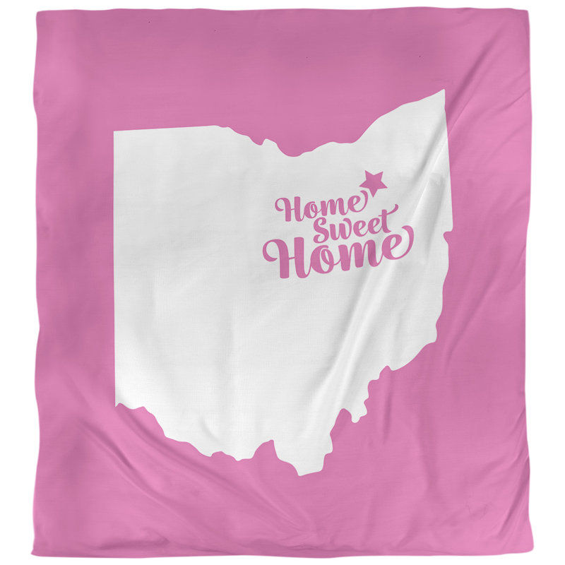 Housse de couette akron doux, Rose, Microfibre