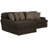 Blain 2 - Piece Upholstered Sectional with 6 Included Accent Pillows-871206178