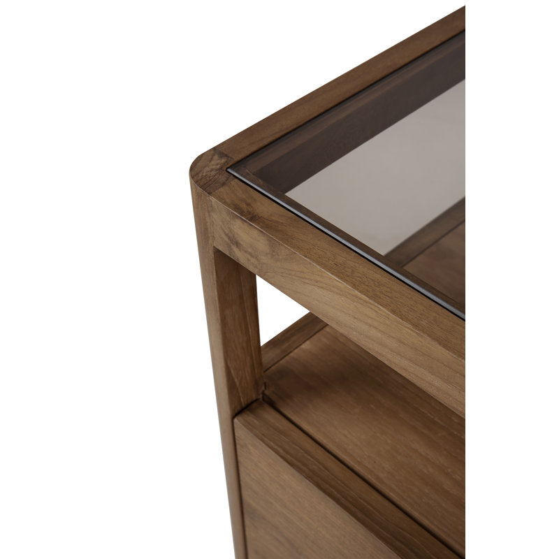 Spindle 1 - Drawer Solid Wood Nightstand