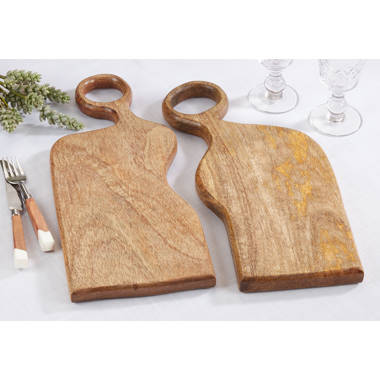 Wooden Chopping Board with Cutter