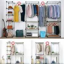 Rebrilliant Rutledge 43.5'' Closet System & Reviews