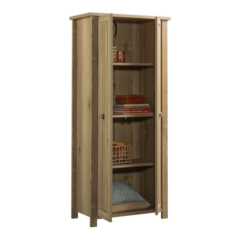 Armoire de rangement, finition brune
