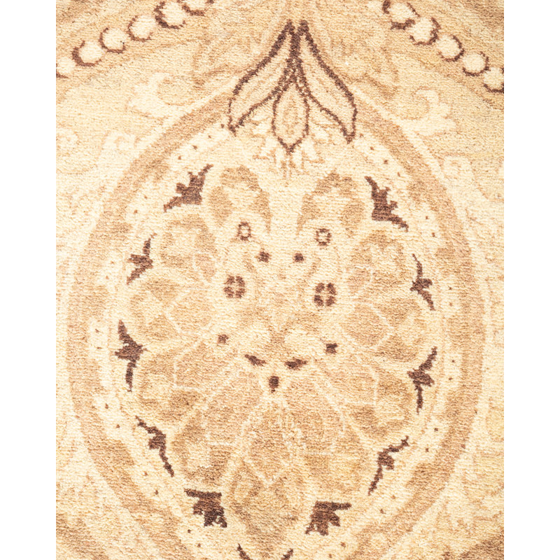 Classic One-of-a-Kind 2' 7" X 12' 4" Hand Knotted Area Rug