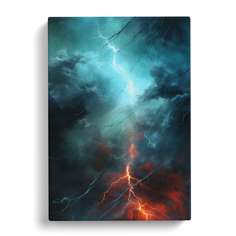 Thunderstorm - No Frame Print, 60cm H x 40cm W x 3cm D