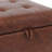 17.5" Square Tufted Faux Leather Storage Ottoman for Living Room-912883164