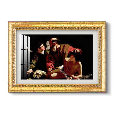 Le Sacrifice d'Isaac (Version des Offices), vers 1603 - Caravage - Estampe encadrée sur mesure