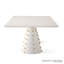 Spheres Rectangle Dining Table-White