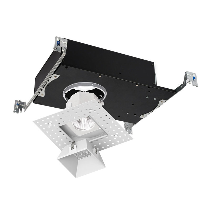 Ensemble d'éclairage DEL rétroéclairé 6 po 3500K Remodel Aether, Blanc