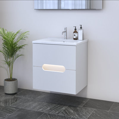 Kashden 23.6'' Single Bathroom Vanity with Top