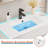 Jadaya Sharee 36" Freestanding Single Bathroom Vanity Set with Sink Top, Faucet and Drain, EPA certificated-2106906767