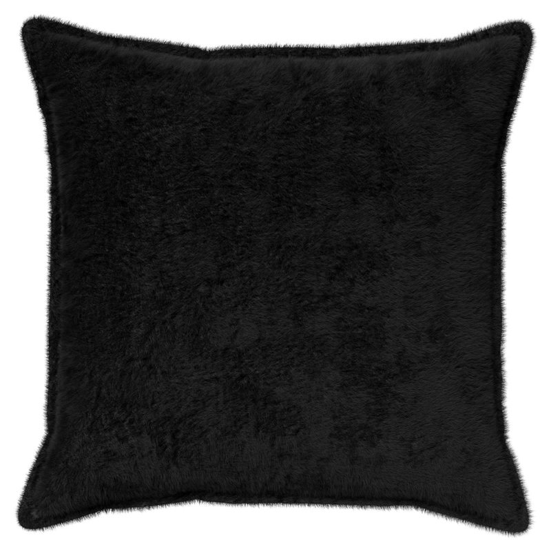 Cushion Cover, Square 55cm, Black