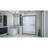Infinity-Z 74.75" H Framed Sliding Shower Enclosure-25641515-25641516