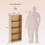 Bookcase with Shelving & Storage Display Bookcase Organizer For Home Office Living Room & Bedroom -28126289-70966728