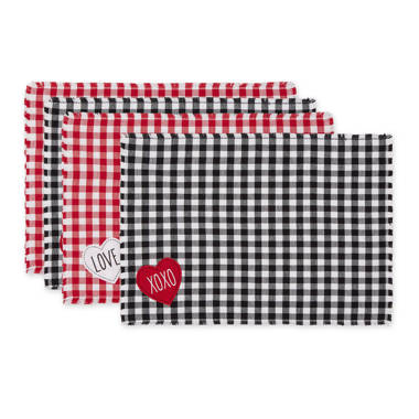 Gracie Oaks Checkered Tea Towel