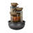 Indoor Outdoor Weather Resistant Cascade Fountain with Lights