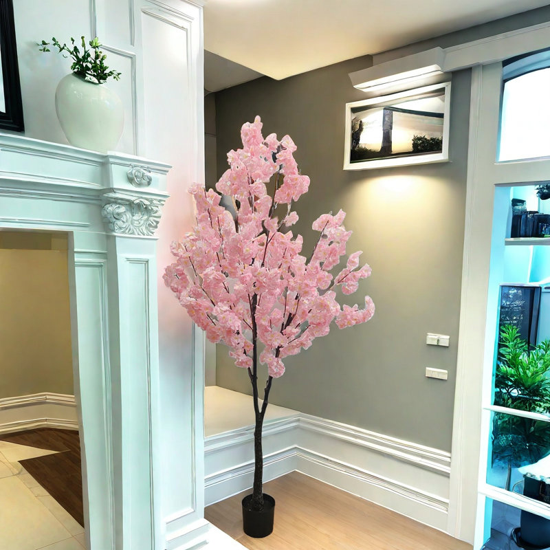 Faux Cherry Blossom Tree