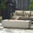 Oquendo Rectangle Magnesium Oxide Propane Outdoor Fireplace-1330157382