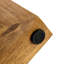 Une table de salle à manger circulaire moderne et pratique. Fabriqué en bois aggloméré et en bois.