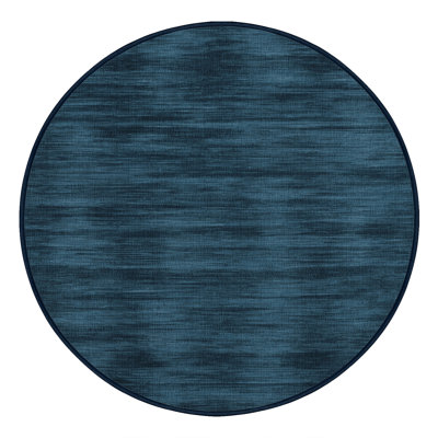 Machine Washable Solid Gray Area Rug
