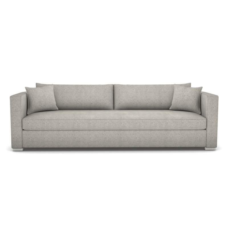 Brandt Bench Seat Extended Sofa, Casa Blanca, Tuck Graphite