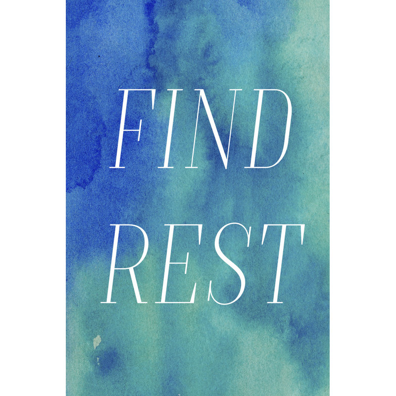 «Finding Rest II», H 48 po x l 32 po