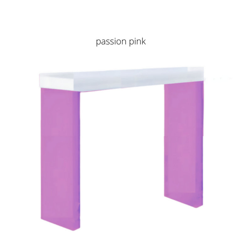 Console de 38 po, Rose passion