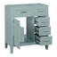 Base de meuble-lavabo de 30 po. Style moderne avec tiroirs. Fabrication en bois massif. Capacité en eau, grande capacité. Assemblage requis sans évier. Armoire. Apparence élégante.-1826178265-1826178262