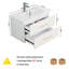 Ensemble de meuble-lavabo mural blanc brillant 30 po avec lavabo-1505166386-1505166384