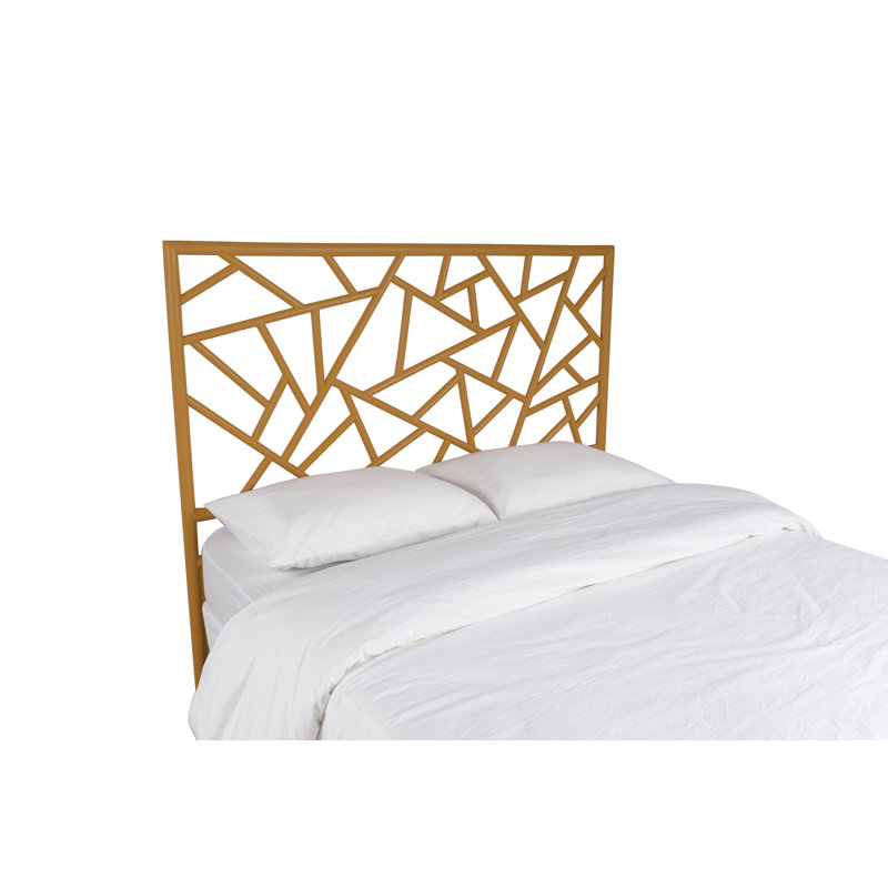 Tiffany Collection Open-Frame Headboard, Camel Brown, Twin