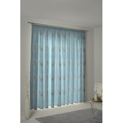 Devos Pencil Pleat Single Curtain, Opaque