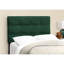 Lit simple tapissier en velours pour cadre de chambre à coucher juvénile