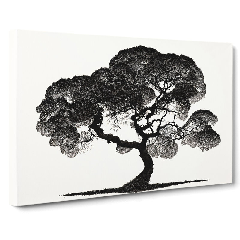 Entrancing Tree - Wrapped Canvas Print, 40cm H x 60cm W x 3cm D
