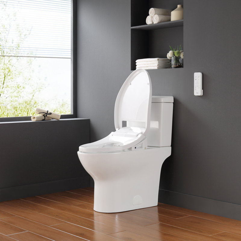 Felix 2- Piece Smart Toilet, Automatic Flushing, Heated Seat, Soft Close, ECO Mode, Remote Control (Seat Included)