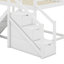 Lit simple mezzanine ou superposé avec glissade-52459051