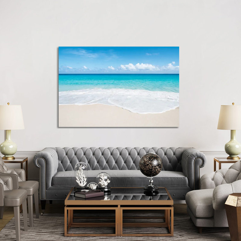 Turquoise Water At Anse Georgette Beach, Praslin, Seychelles by Jan Becke - Wrapped Canvas Print, 152.5 cm H x 101.5 cm W