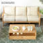 Table basse Burlywood