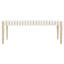 Banc en cuir tissé de 47 po Orin-634083437
