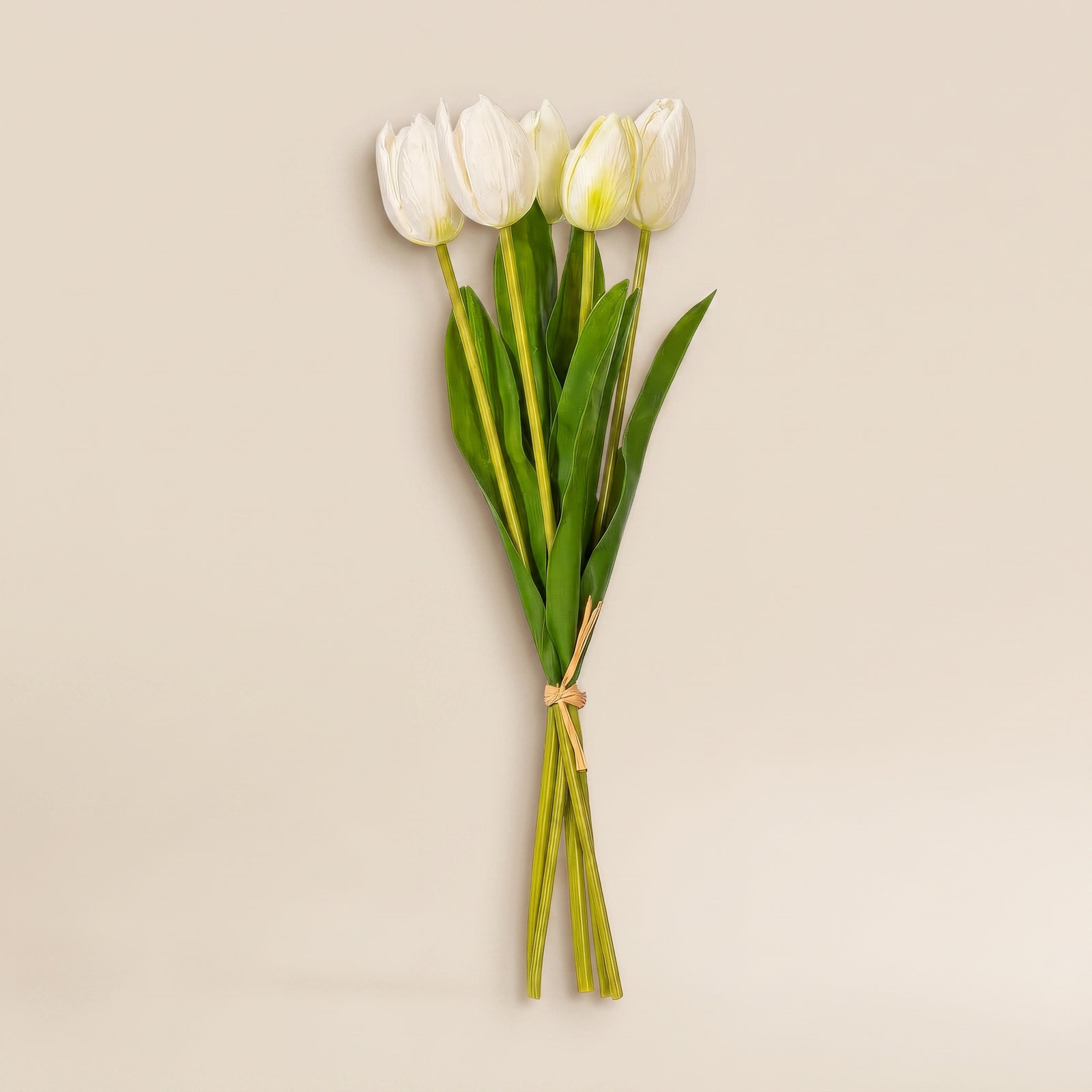 Jasiah Tulip Floral Stems, White