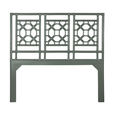 Lattice Back Platform Bed