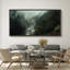 Mystical Misty Forest River Modern Art Extra Large Artwork Print Wall Art-100937122-111665447