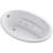 Sunward 60" x 42" Undermount Whirlpool Bathtub-13240017-89288018