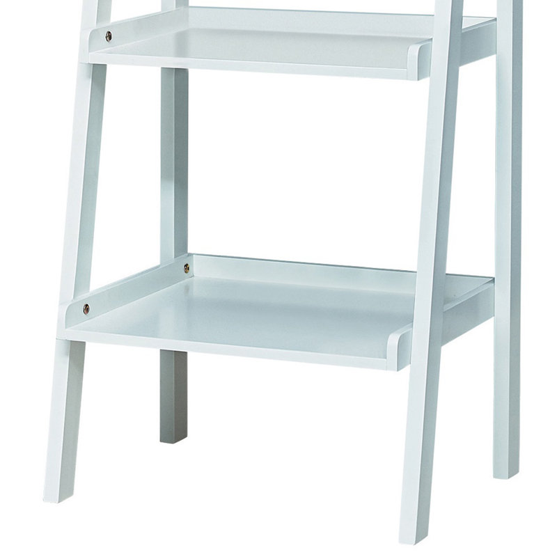Bibliothèque échelle Wormleysburg H 71,75 "x l 18,5", Blanc