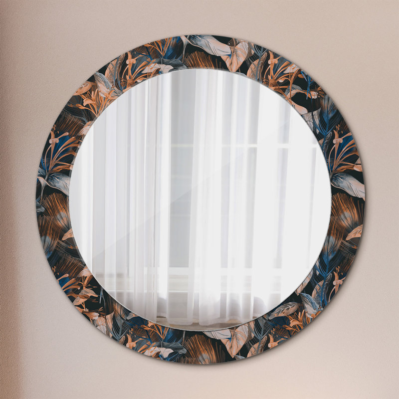 Huldar Glass Flat Wall Mirror