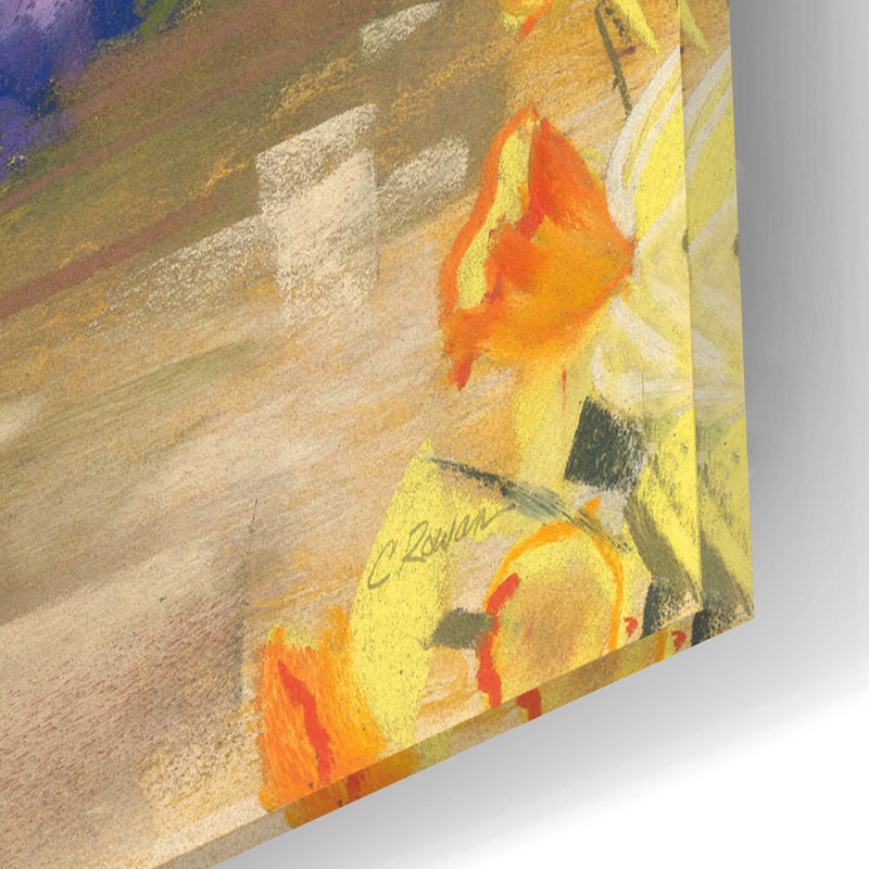 «Spring Daffodils» par Carol Rowan, H 12 po x l 16 po x P 0,13 po