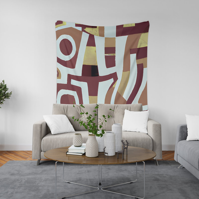 Tapisserie murale, H 60 po x l 51 po